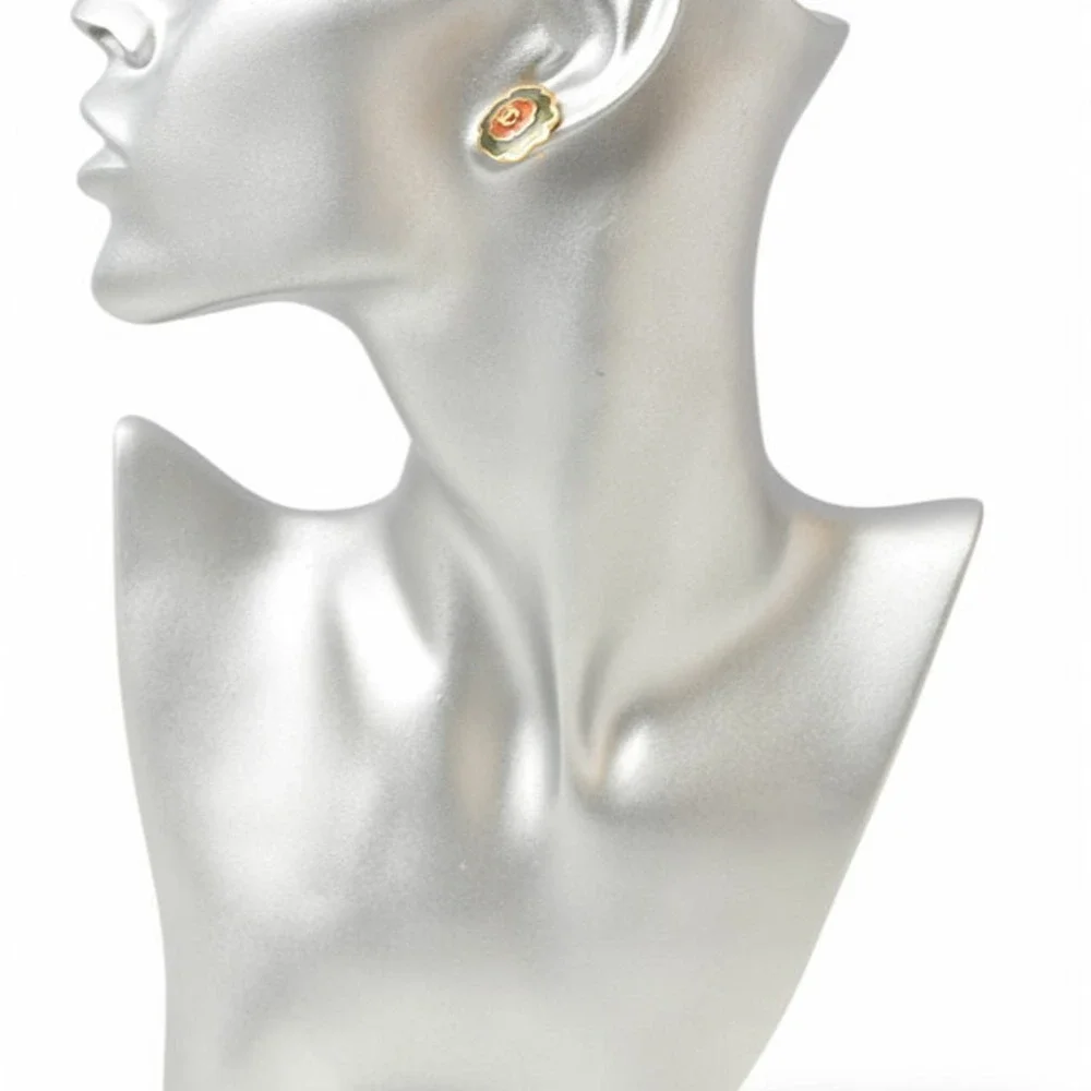 CHANEL gold earrings